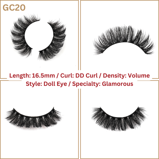 Miss Girly Curl Lashes GC20