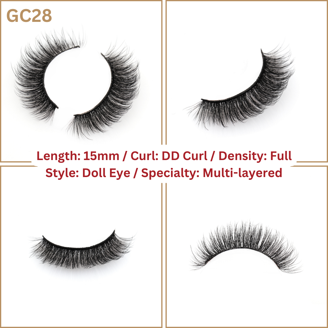 Miss Girly Curl Lashes GC28