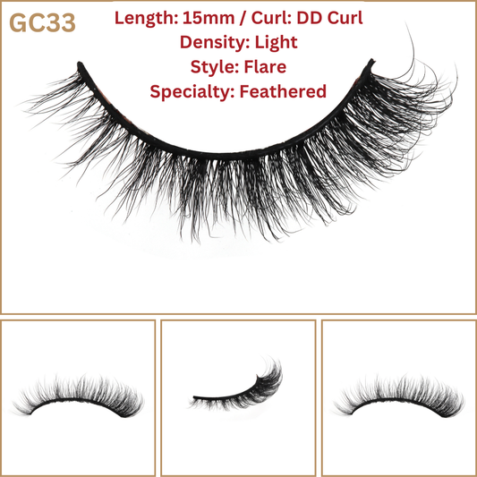 Miss Girly Curl Lashes GC33