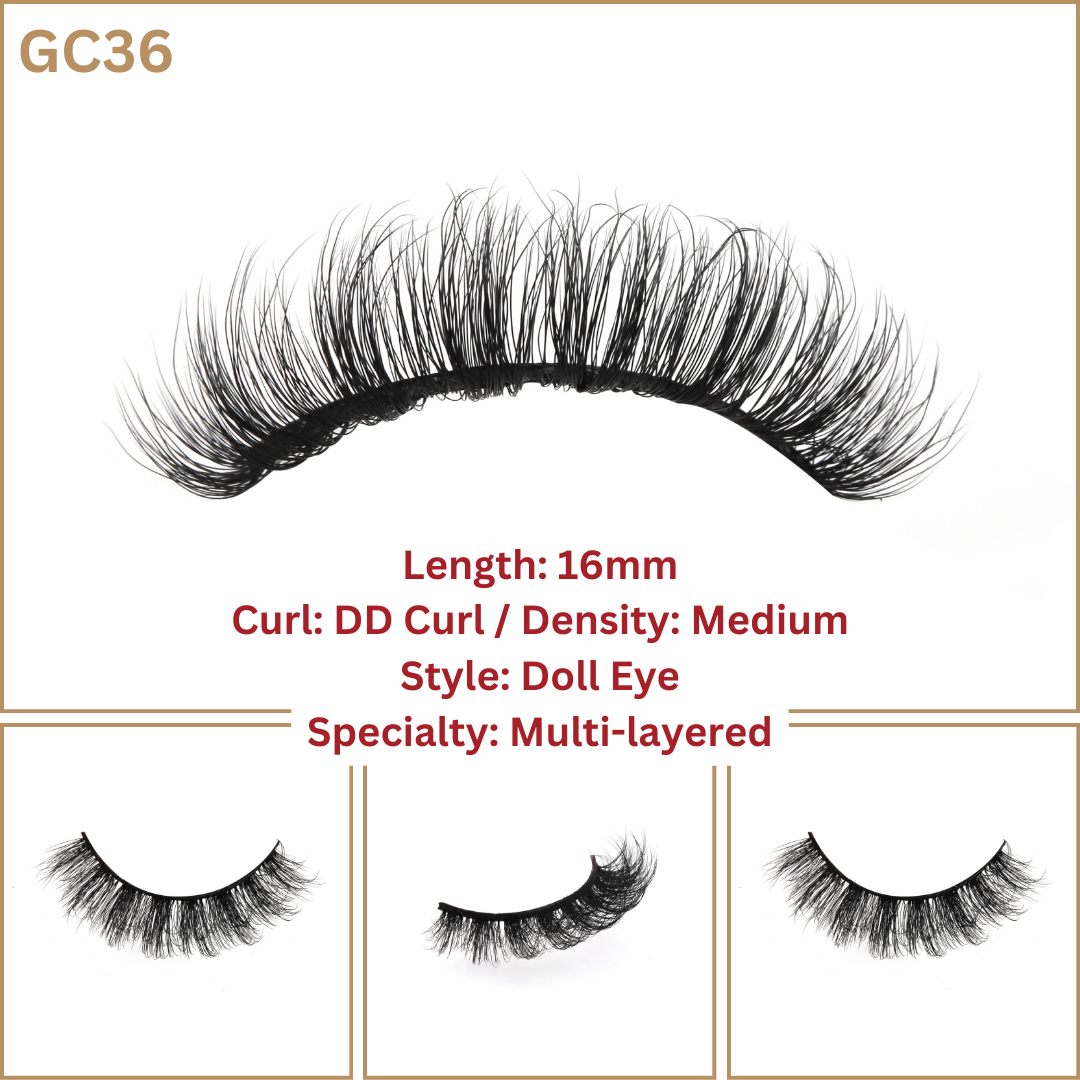 Miss Girly Curl Lashes GC36