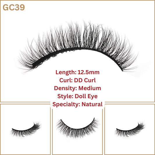 Miss Girly Curl Lashes GC39