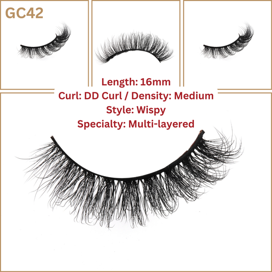 Miss Girly Curl Lashes GC42