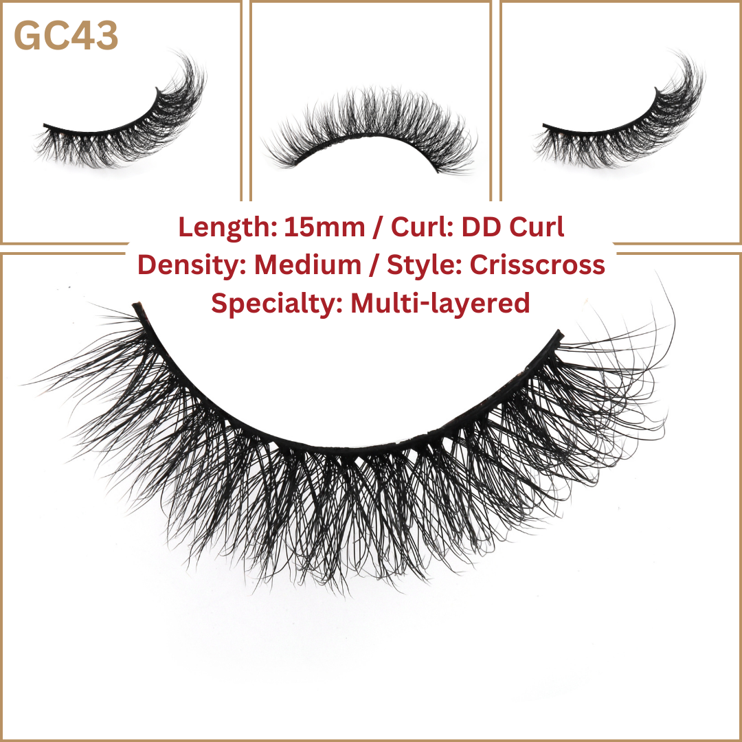 Miss Girly Curl Lashes GC43