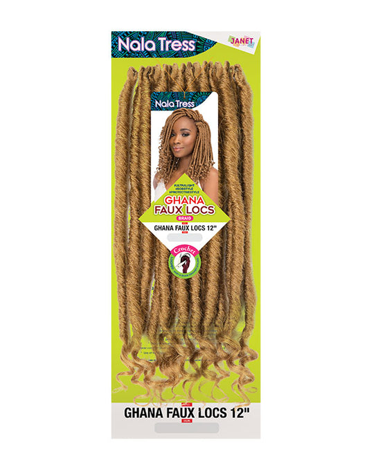 Janet Ghana Faux Locs 12"