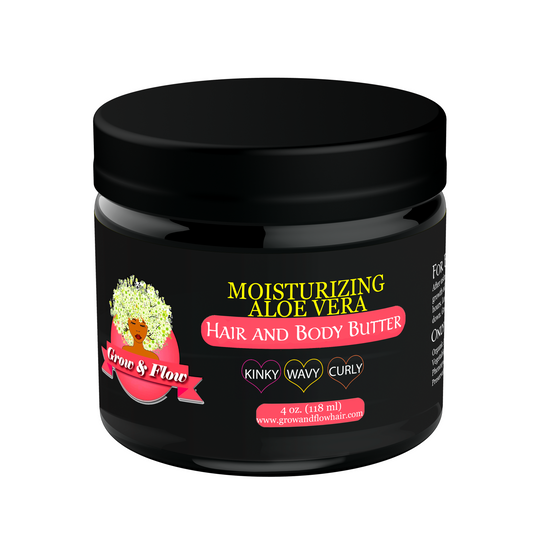 Grow & Flow Moisturizing Hair & Body Butter 4oz