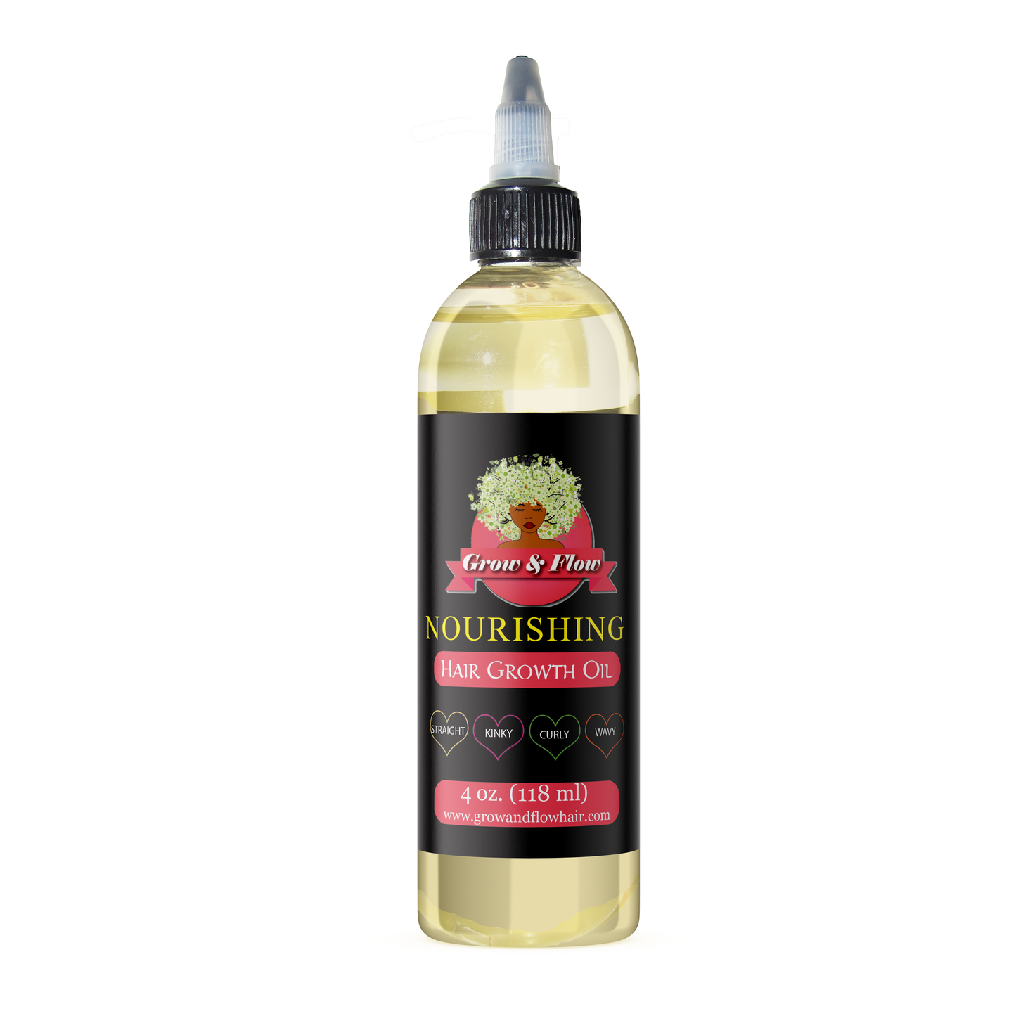 Grow & Flow Nourishing Hair Growth Oil 4oz