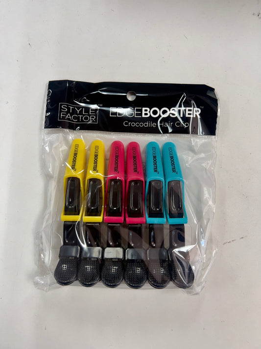 Edge Booster Crocodile Clip 6 pack Yellow Cherry Cucumber