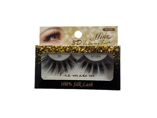 Miss Lashes 3D Silk lashes M102A