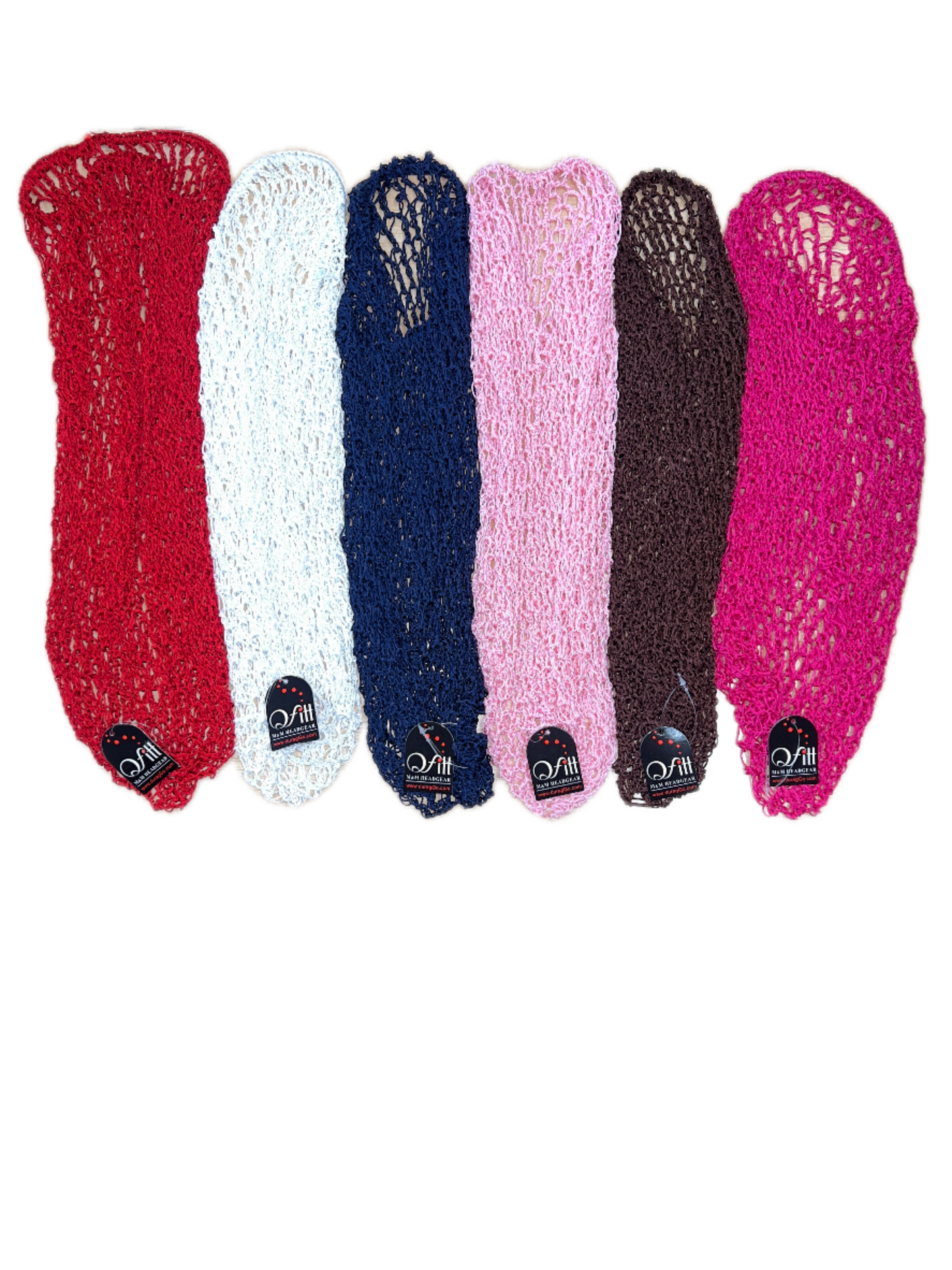 Qfitt Jumbo Hair Net - Assorted Colors