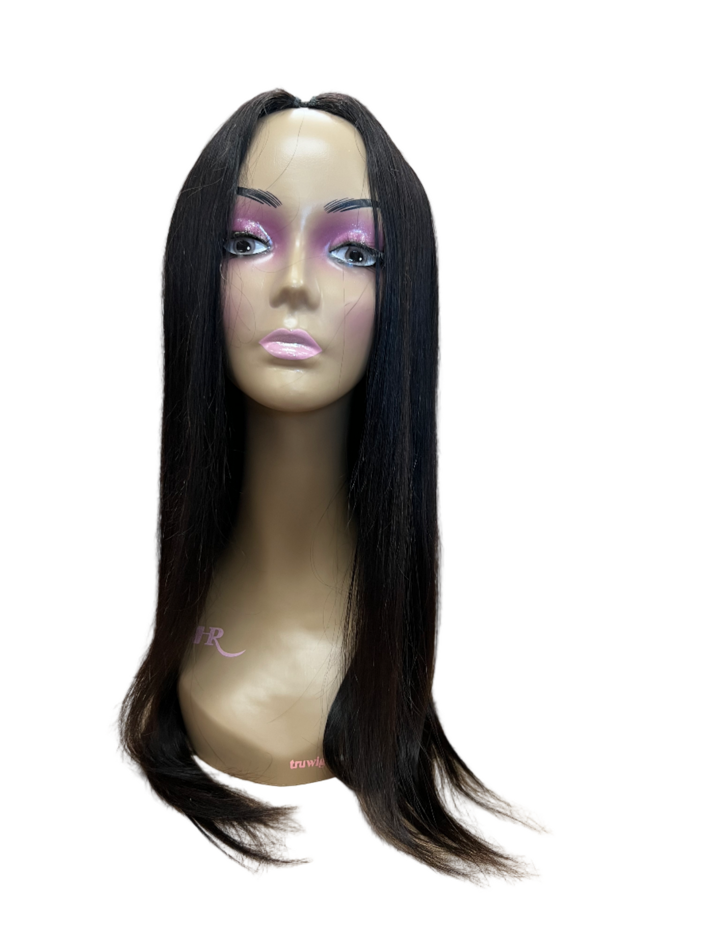 Beauty Logic V Part Human Hair Wig Straight 20"