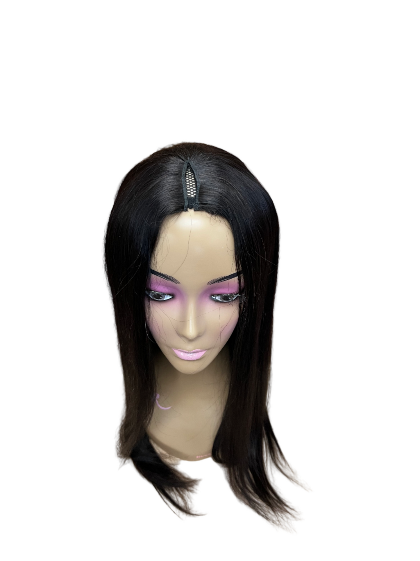 Beauty Logic V Part Human Hair Wig Straight 20"