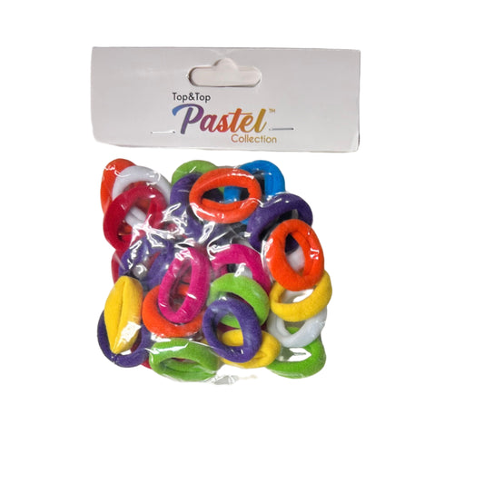 Pastel Mini Hair Tie Assorted Color