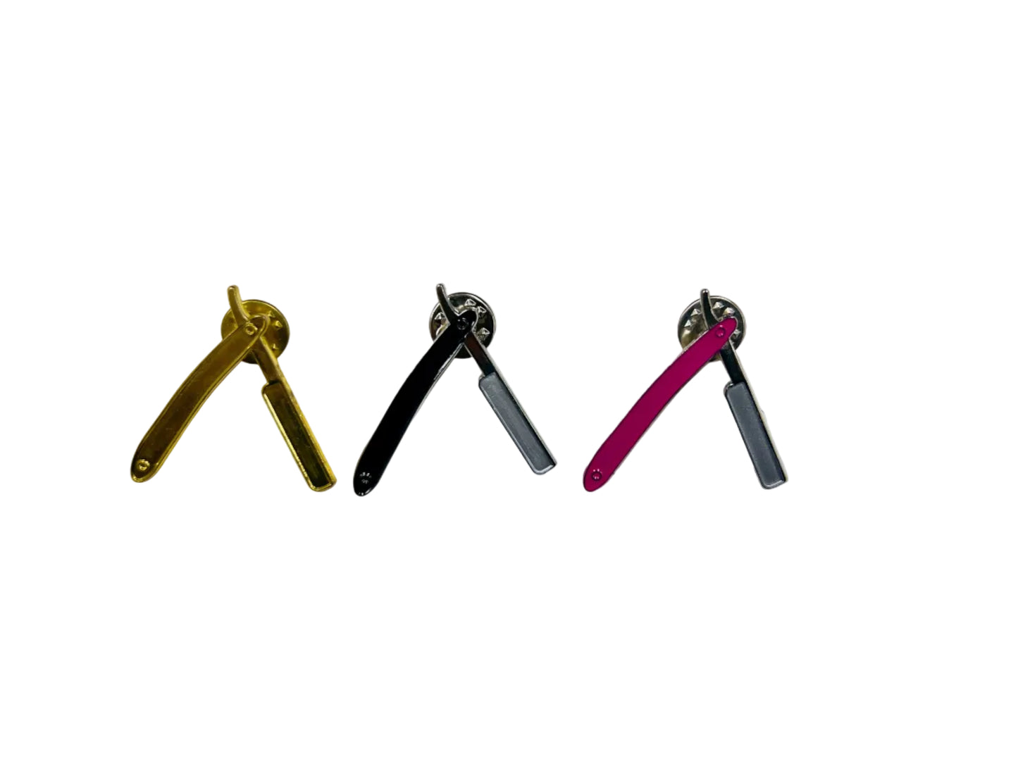 MD Barber Lapel Pins Assorted Colors (Each)