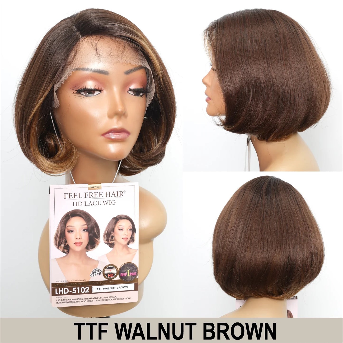 HR Tru Wig LHD-5102 HD Lace Wig
