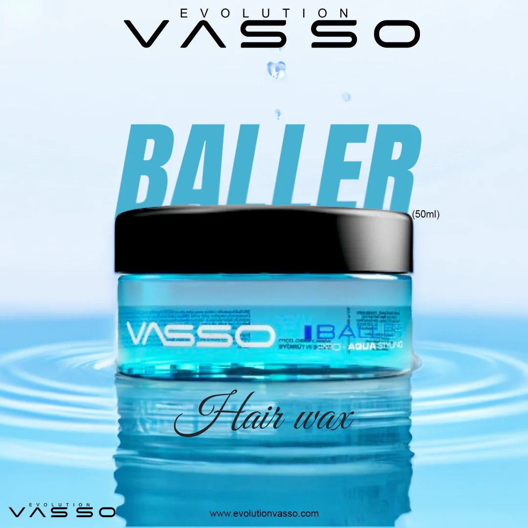 Vasso Hair Styling Wax Aqua Baller 50ml