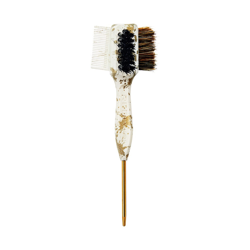 RED 360 Degree Mini Edge Brush Design Assorted (Each)