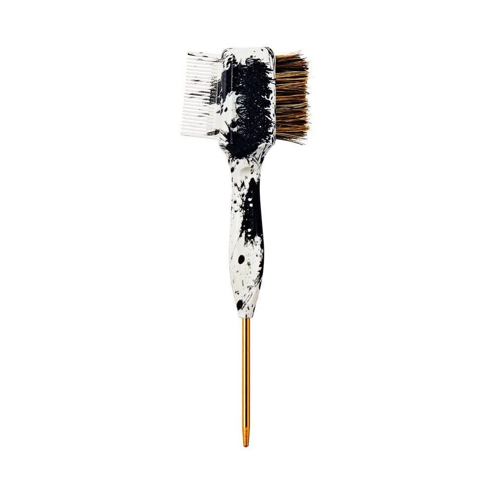 RED 360 Degree Mini Edge Brush Design Assorted (Each)