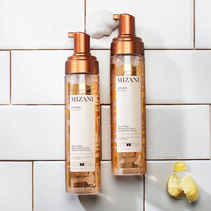 Mizani Styling Foam Wrap Hair Mousse 8.5oz