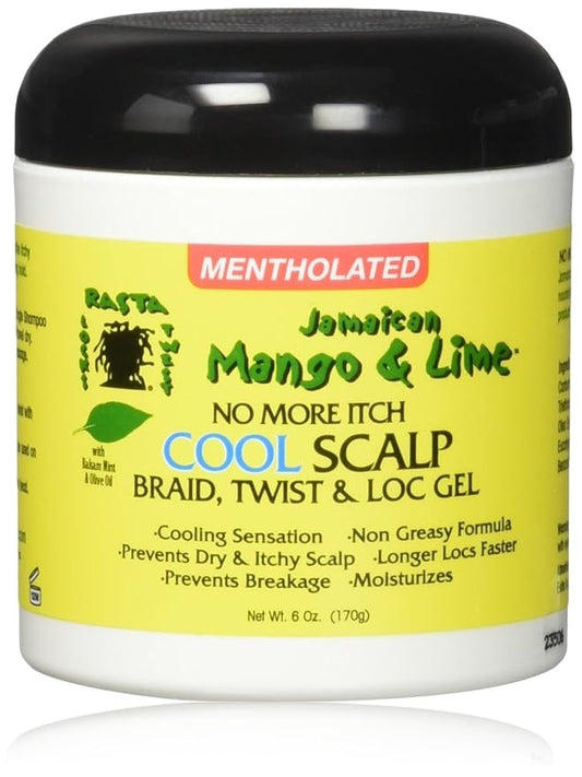 Jamaican Mango Lime Cool Scalp Braid Twist & Lock Gel 6 oz