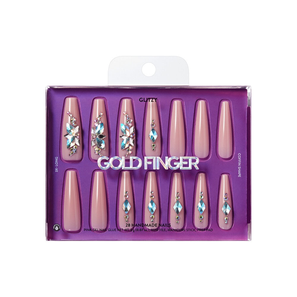 Gold Finger Handmade Nails - Pleasant