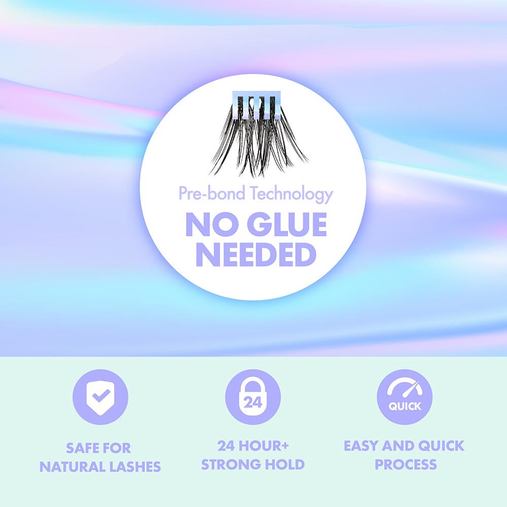 I Envy Press & Go Lash Clusters Kit - 01 Every Day Natural