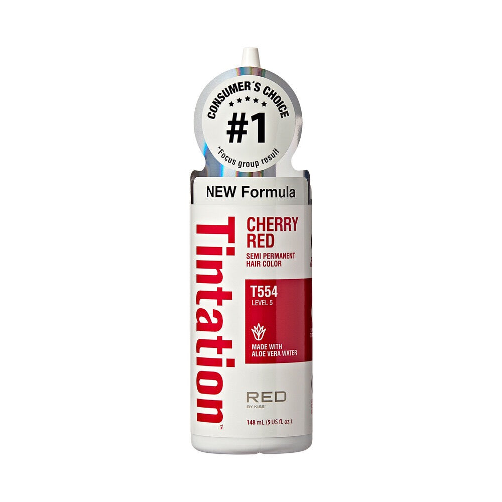 Tintation Semi-Permanent Hair Color - Cherry Red 5 oz