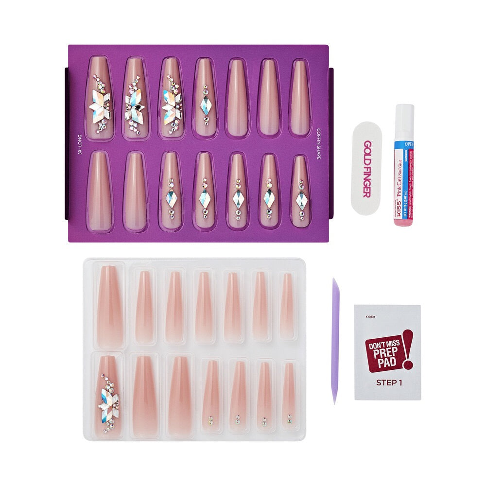 Gold Finger Handmade Nails - Pleasant