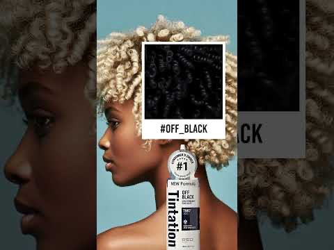 Tintation Semi-Permanent Hair Color - Off Black 5 oz