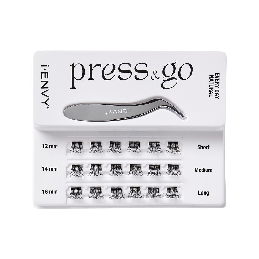 I Envy Press & Go Lash Clusters Kit - 01 Every Day Natural