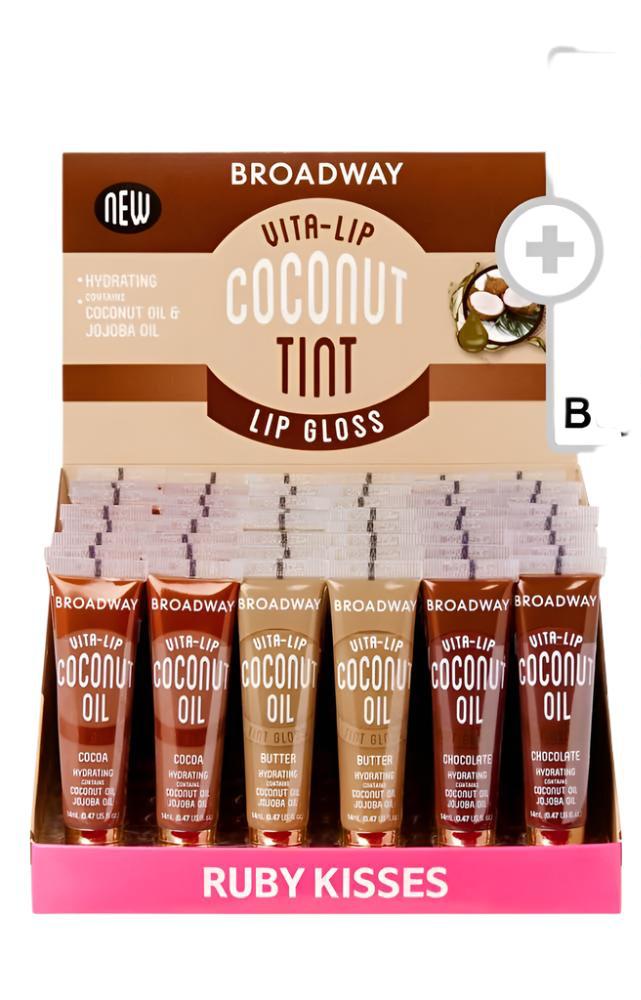 Ruby Kisses Broadway Color Lip Gloss - Coconut