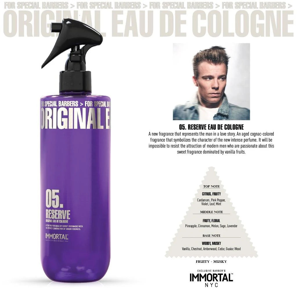 Immortal Original Reserve Colognes 05. 500ml