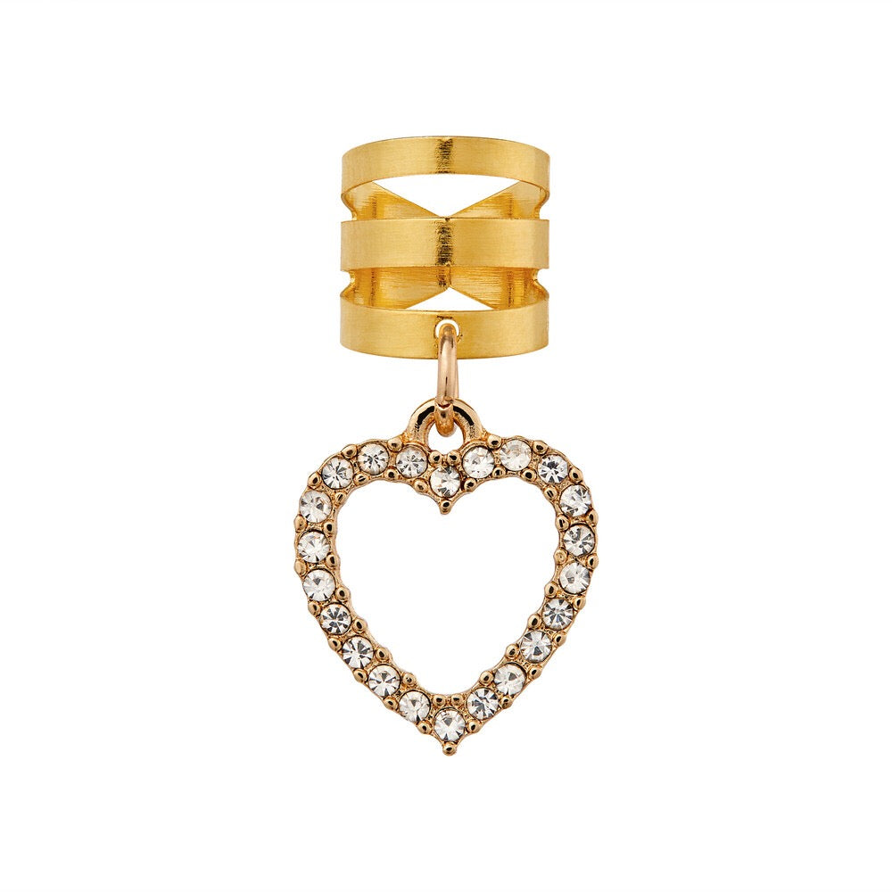 RED Braid Charm HZ121 Gold Stylish