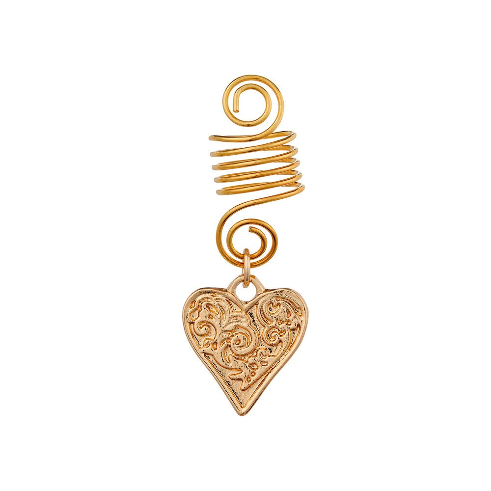 RED Braid Charm HZ115 Gold Stylish