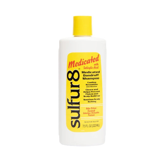 Sulfur 8 Medicated Dandruff Shampoo With Salicylic Acid 7.5 oz