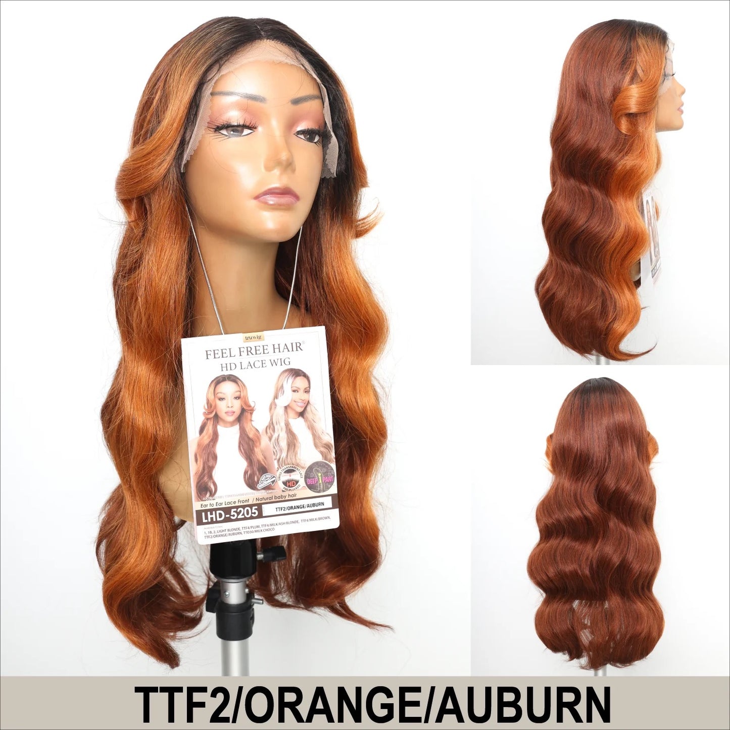 HR Tru Wig LHD-5205 HD Lace Wig