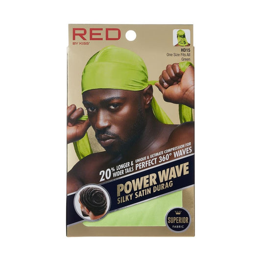 RED Power Wave Silky Durag Green