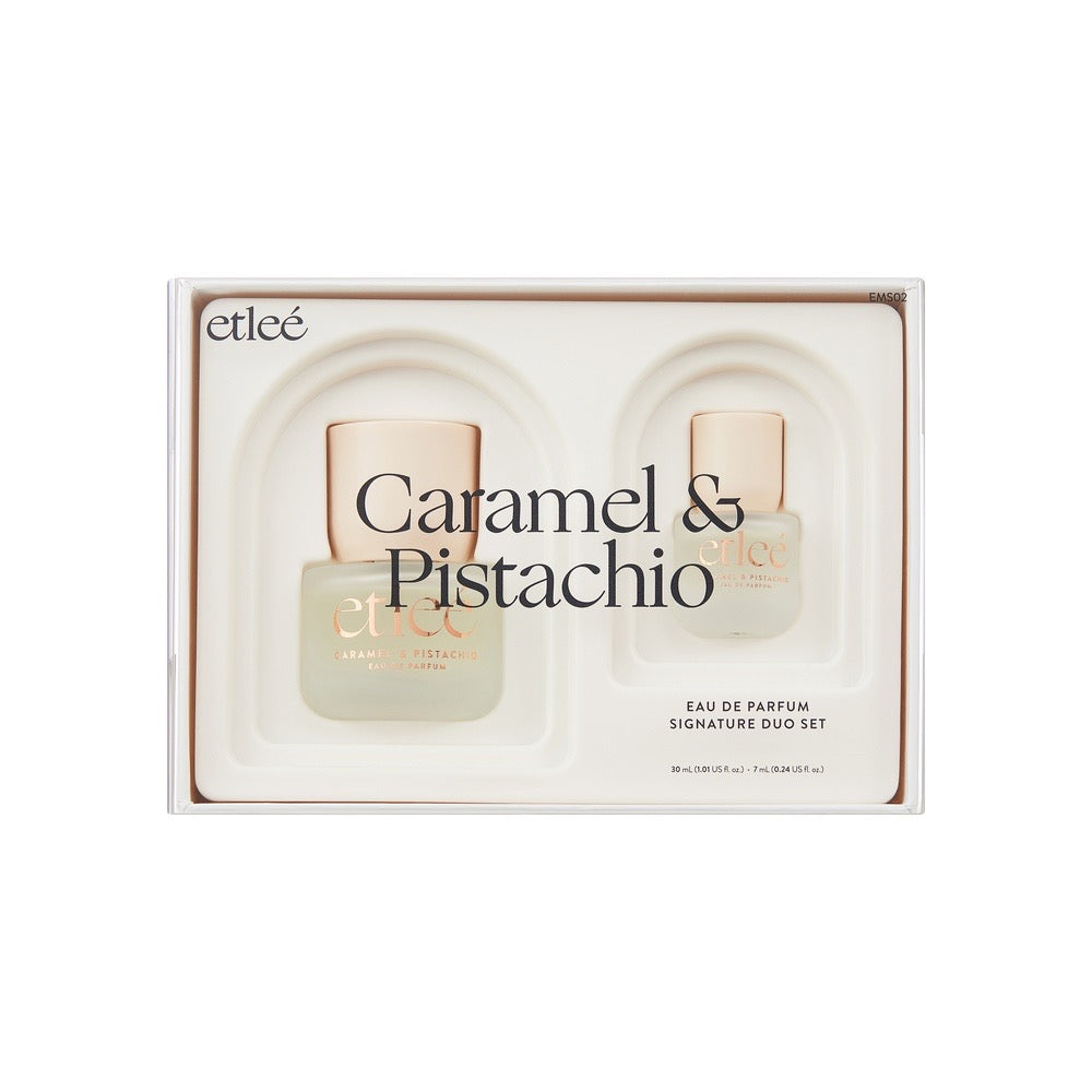 ETLEÉ Signature Duo EP10+ Mini Set Eau De Parfum Caramel & Pistachio