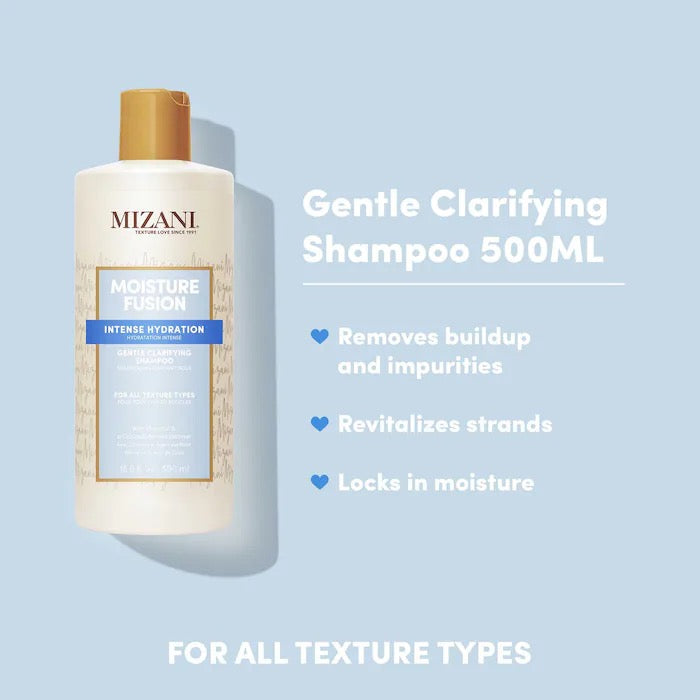 Mizani Moisture Fusion Gentle Clarifying Shampoo 16.9oz