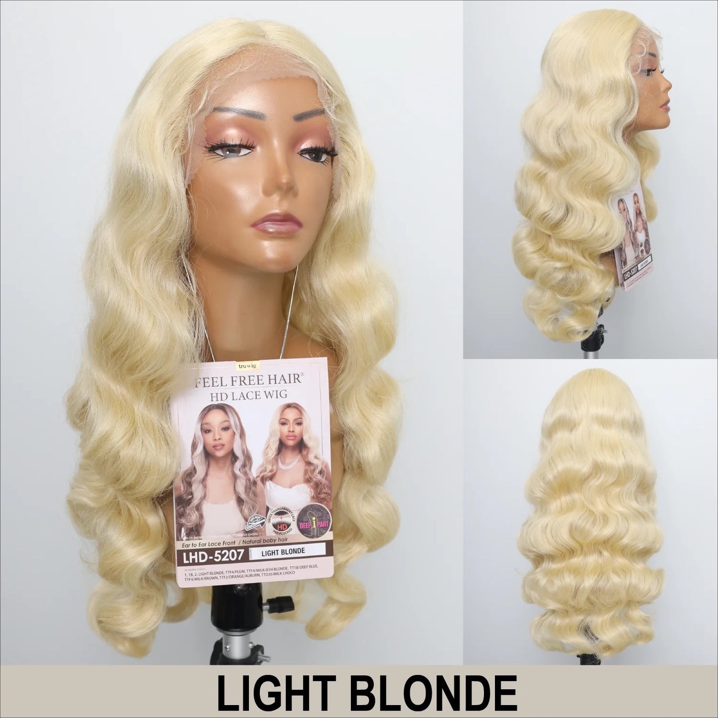 HR Tru Wig LHD-5207 HD Lace Wig