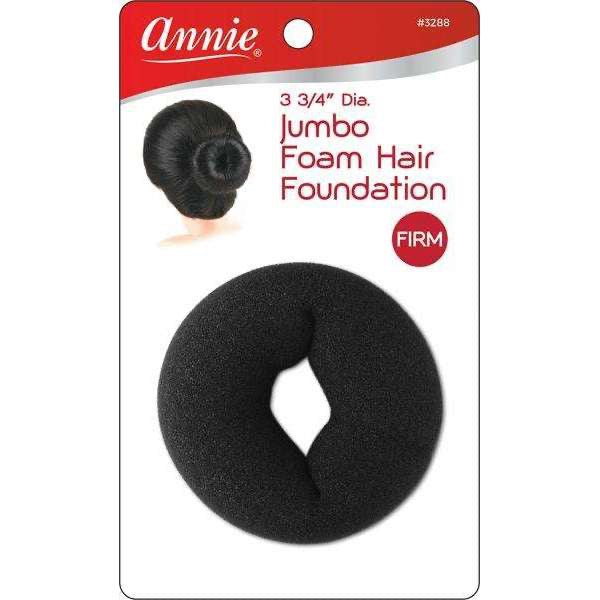 Annie Jumbo Foam Hair Foundation 3 3/4" Diameter Firm