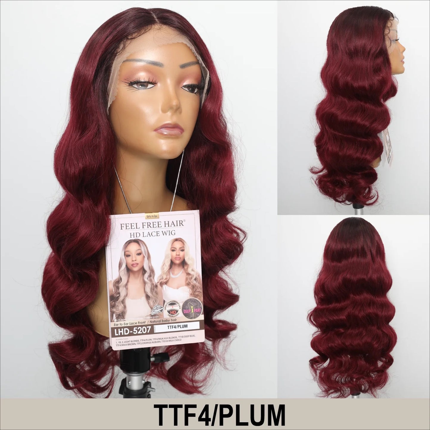 HR Tru Wig LHD-5207 HD Lace Wig