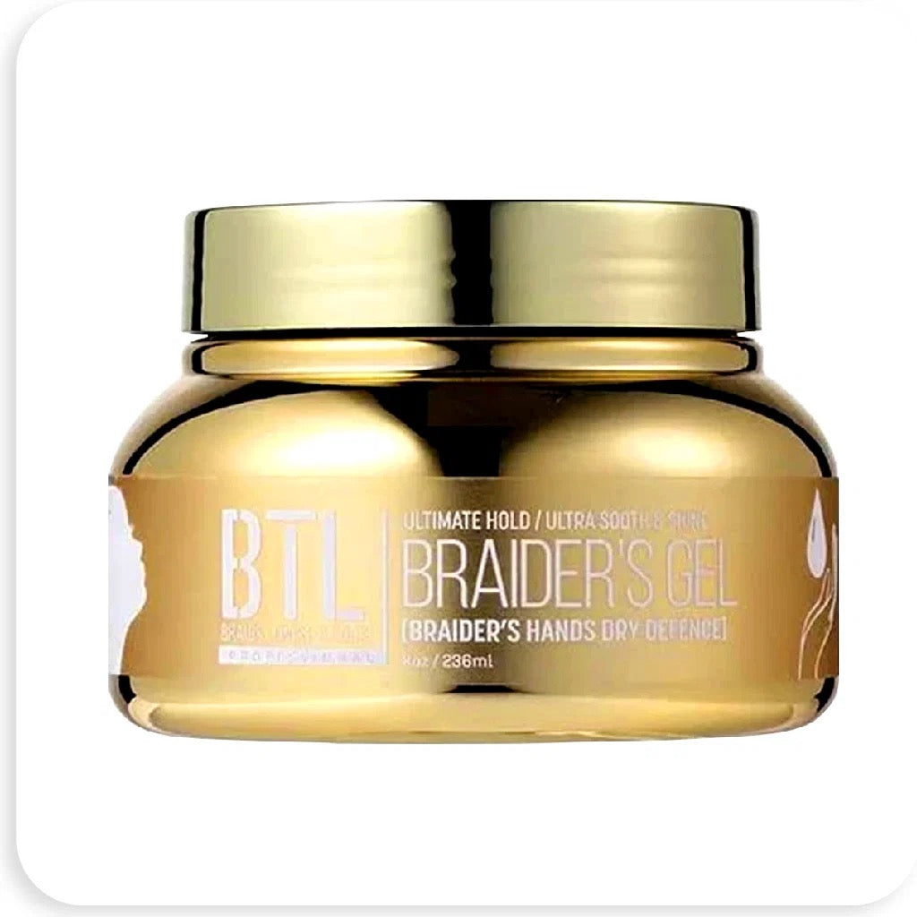 BTL Braid Gel Ultimate 8oz (Gold)