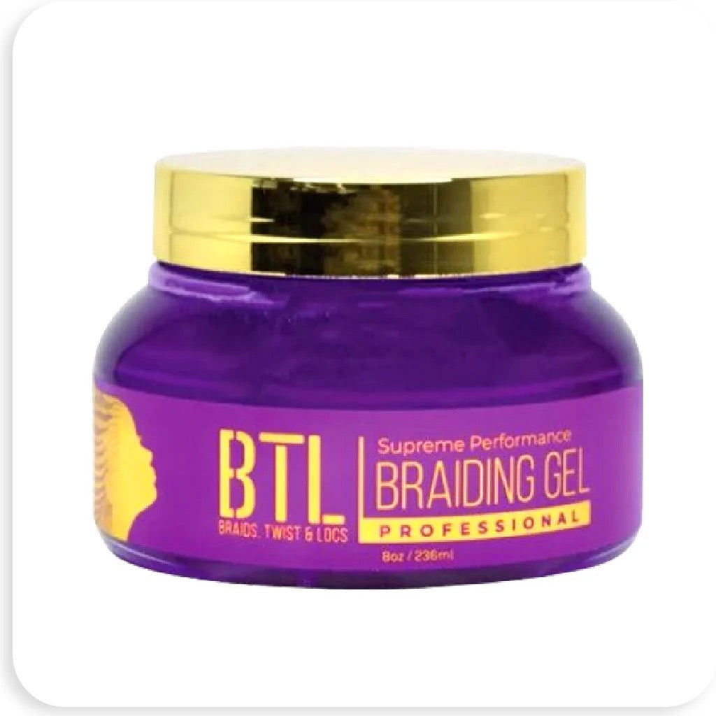BTL Braid Gel Supreme 8oz (Purple)