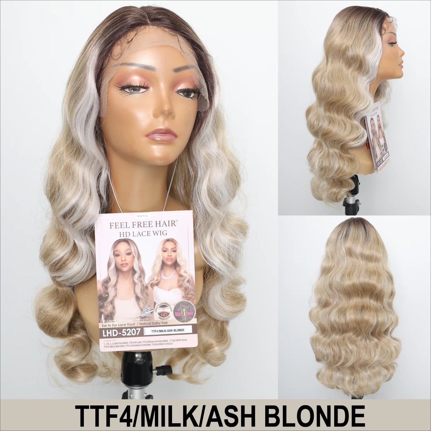 HR Tru Wig LHD-5207 HD Lace Wig