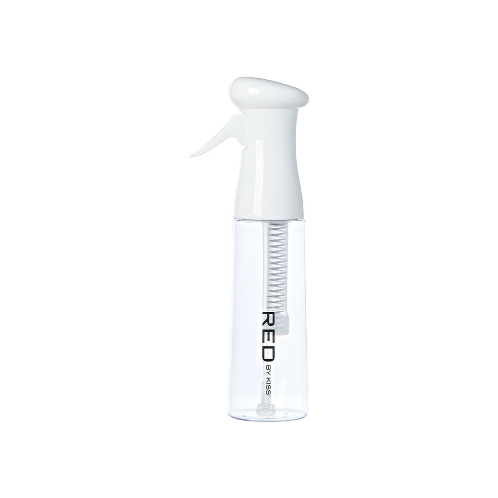 RED Continuous Hair Spray Bottle White
