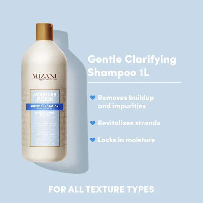 Mizani Moisture Fusion Gentle Clarifying Shampoo 33.8oz