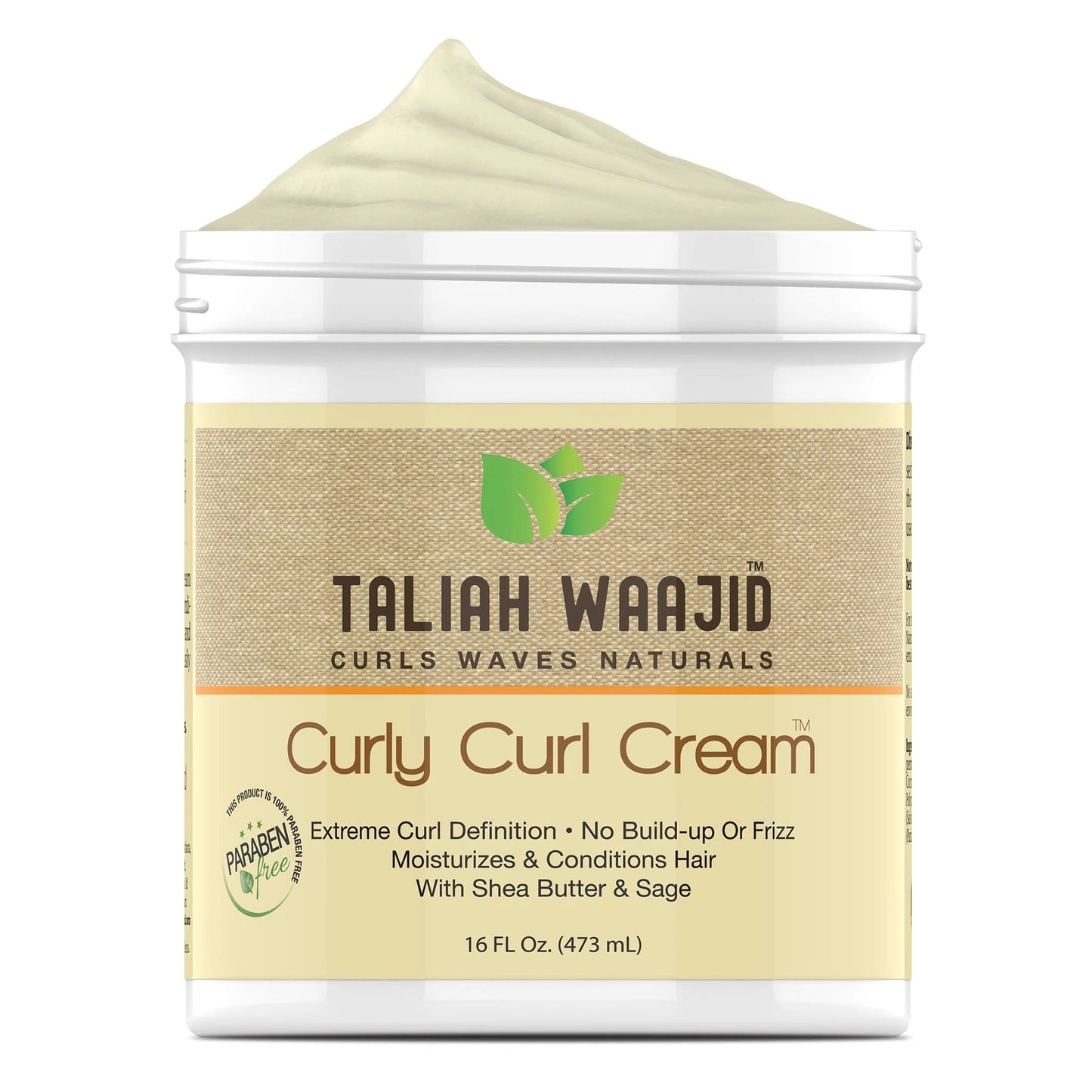 Taliah Waajid Curly Curl Cream 16oz
