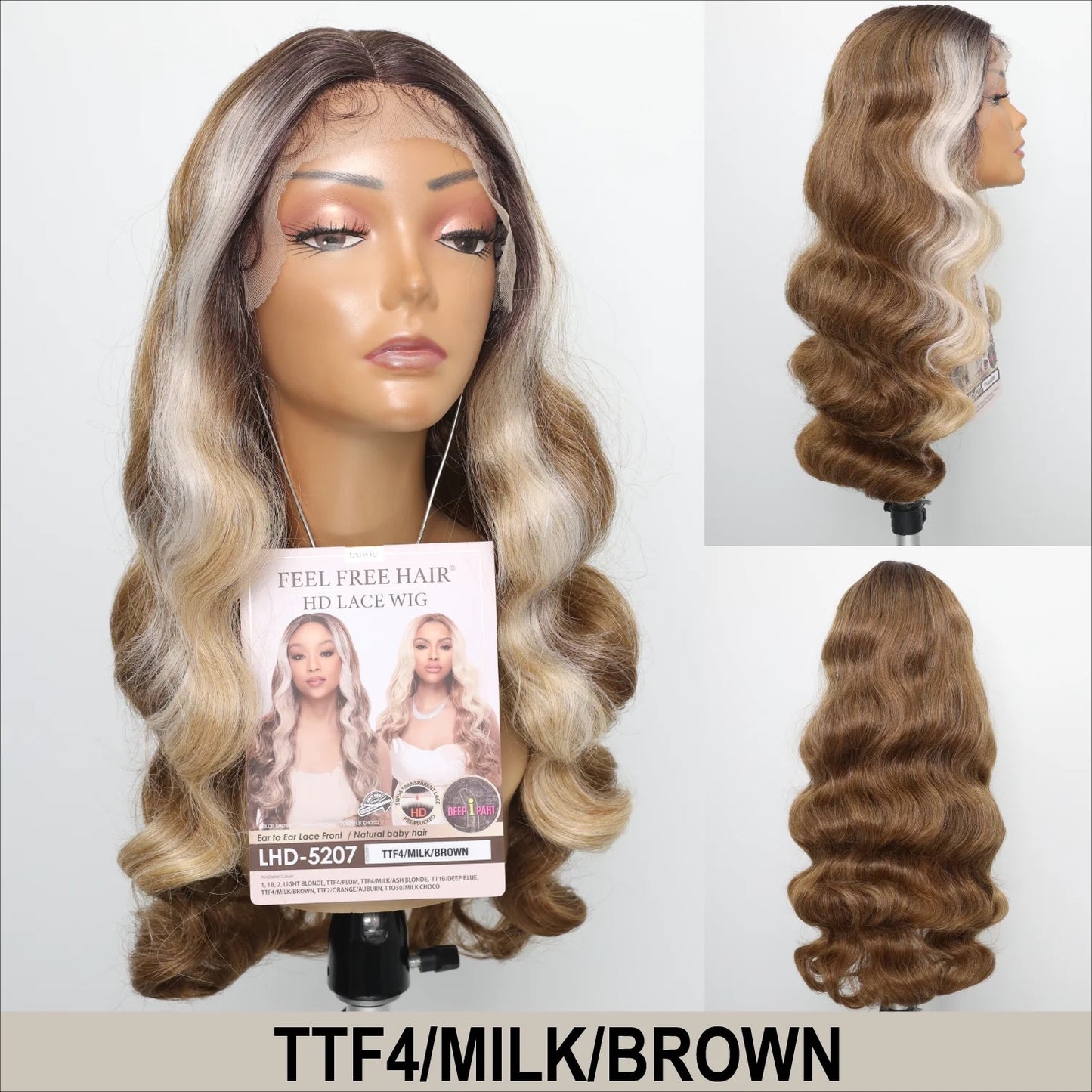 HR Tru Wig LHD-5207 HD Lace Wig