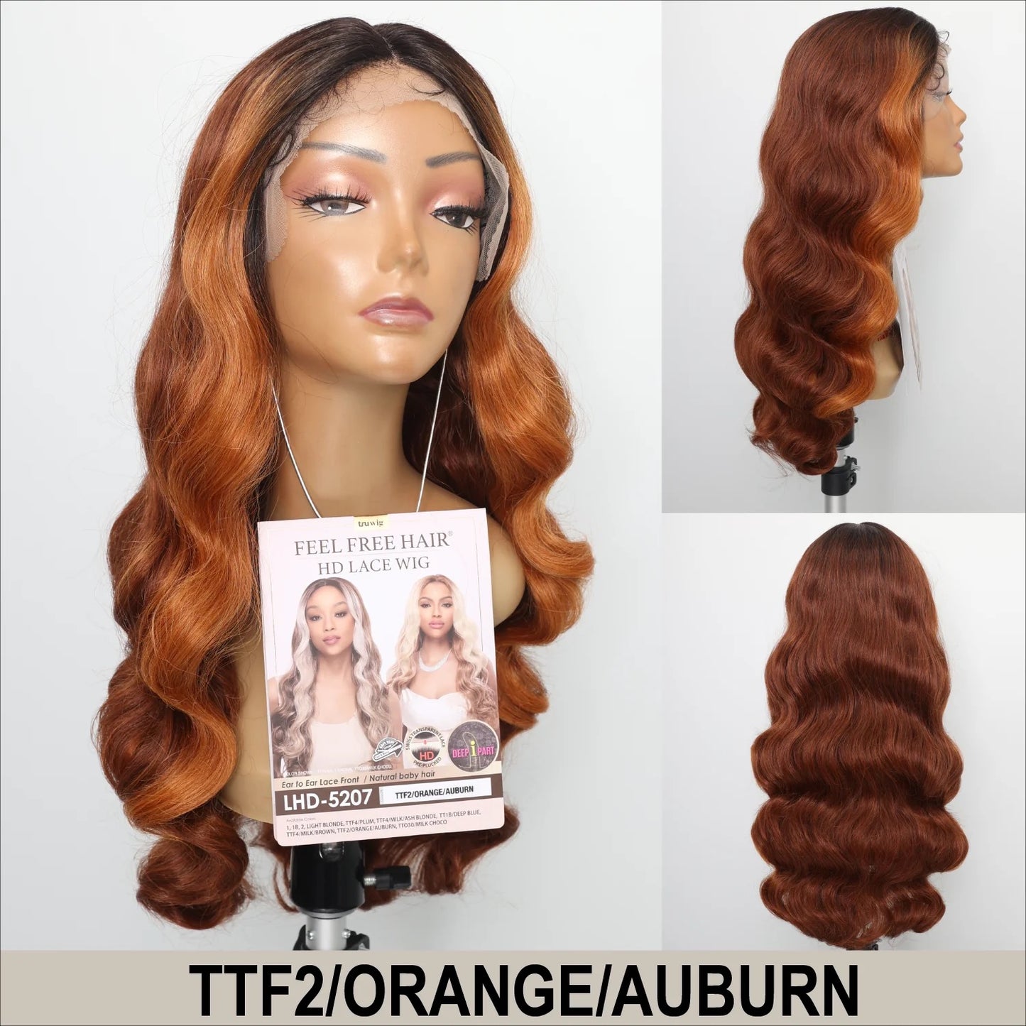 HR Tru Wig LHD-5207 HD Lace Wig