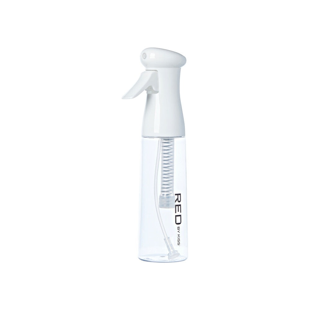 RED Continuous Hair Spray Bottle White